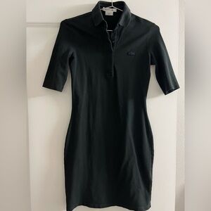 Lacoste Black Polo Slim Fit Dress